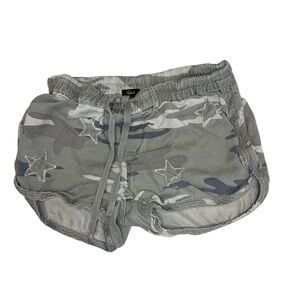 Rails Gray Camouflage Women's Athletic Shorts
